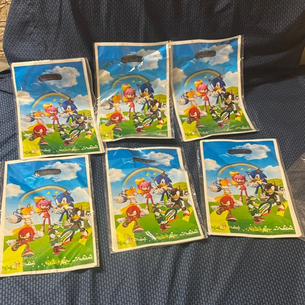 *** 2/$15*** 60 Sonic the Hedgehog Party Favor Bags